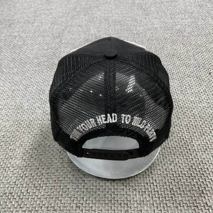 [SOLD OUT] 디스퀘어드2 DSQUARED2 로고 패치 트러커 메쉬 캡 모자