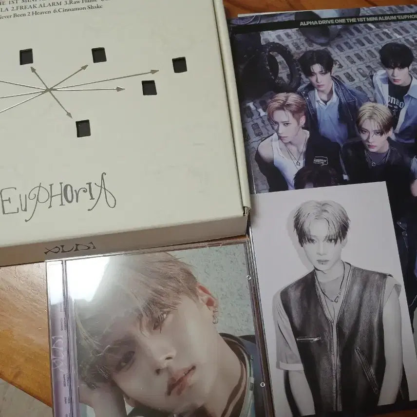 [SOLD OUT] 알파드라이브원 개봉앨범 3종 + 포카 일괄