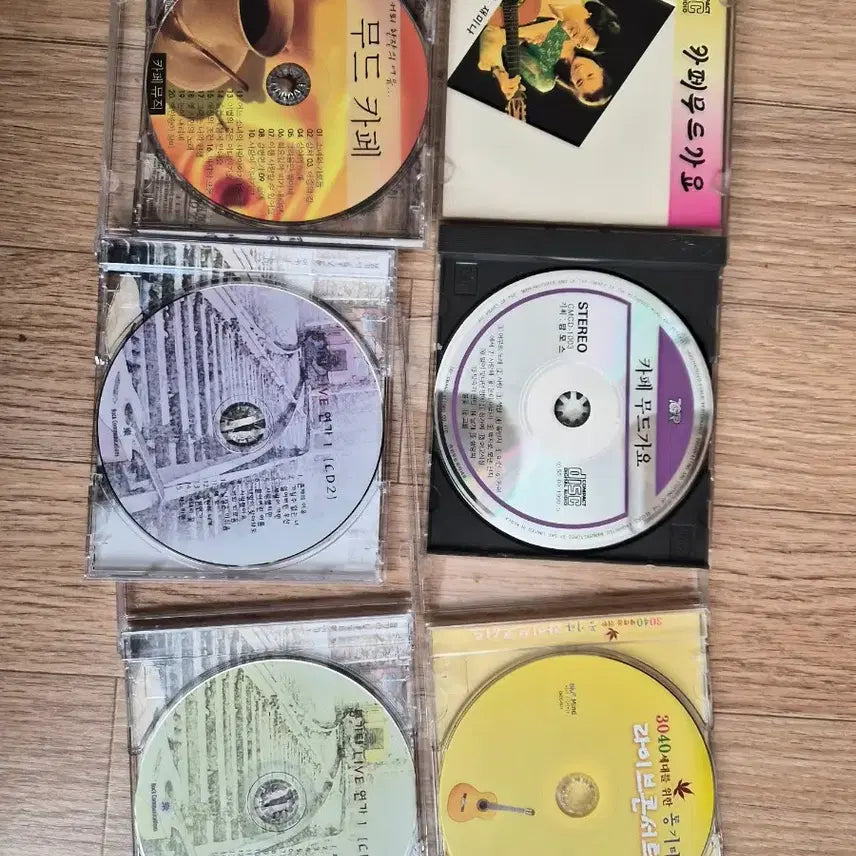 [BUNJANG] Various Acoustic Guitar CD Bundle / CD 음반 모음 (통기타/카페/라이브)