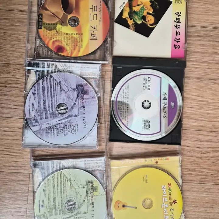 [BUNJANG] Various Acoustic Guitar CD Bundle / CD 음반 모음 (통기타/카페/라이브)