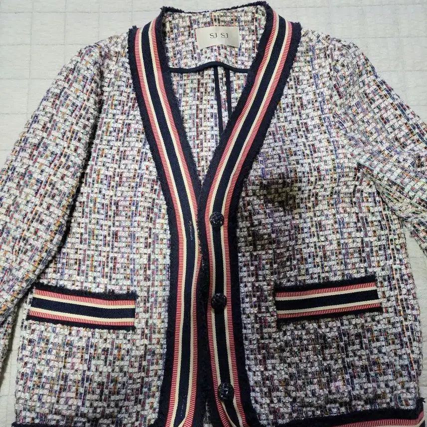 [BUNJANG] SJSJ Tweed Jacket / 한섬 sjsj 트위드 자켓(44-55추천)