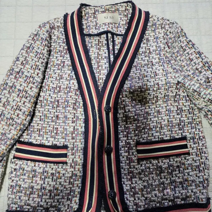 [BUNJANG] SJSJ Tweed Jacket / 한섬 sjsj 트위드 자켓(44-55추천)