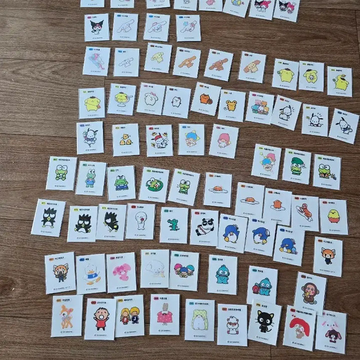 [BUNJANG] Sanrio Characters My Melody Stickers Bundle / 산리오 캐릭터즈 마이멜로디 스티커 대량 팝니다