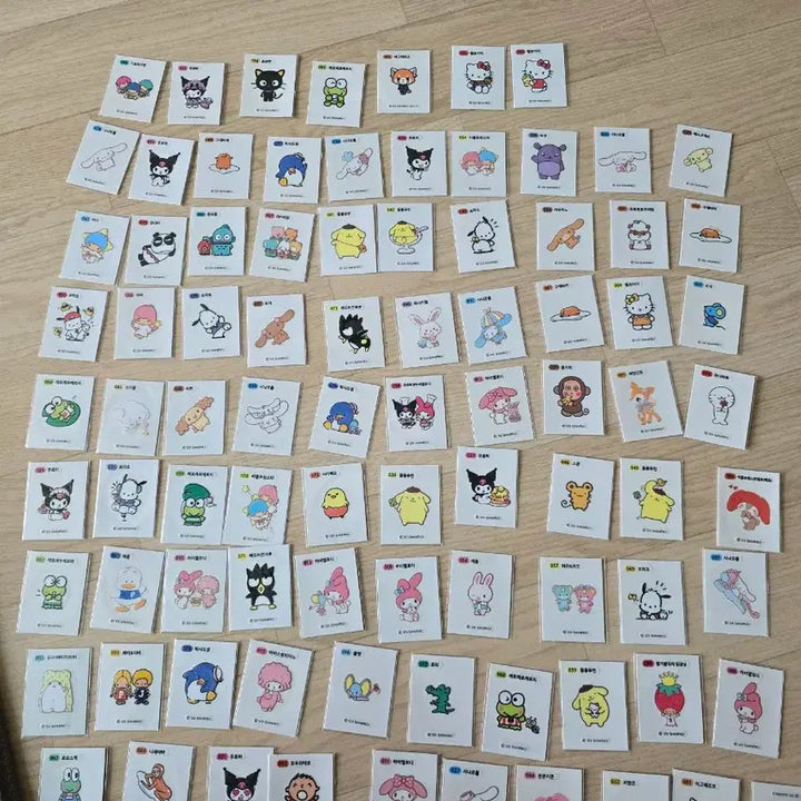 [BUNJANG] Sanrio Characters My Melody Stickers Bundle / 산리오 캐릭터즈 마이멜로디 스티커 대량 팝니다