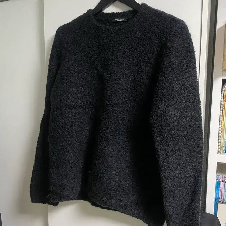 [BUNJANG] Roberto Collina Black Bouclé Knit / Roberto collina 로베르토 콜리나 블랙 부클 니트