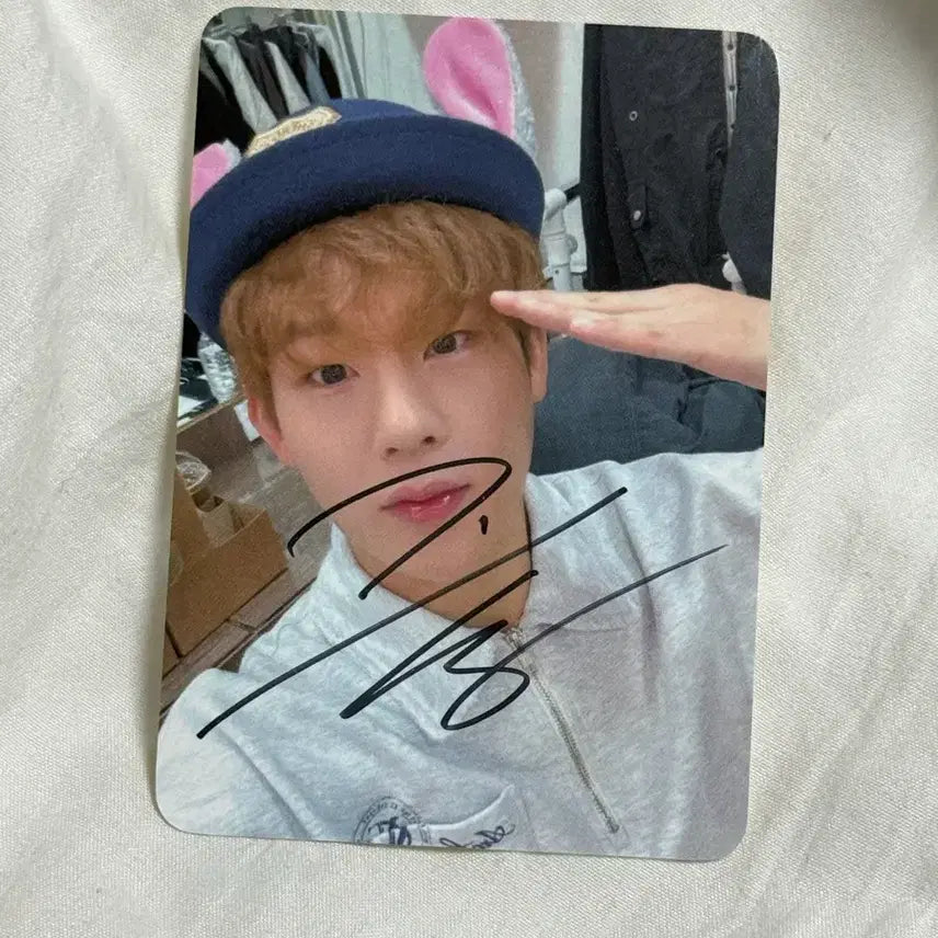 [BUNJANG] MONSTA X Jooheon Zootopia Signed Photocard / 몬스타엑스 주토피아 주헌 싸인포카