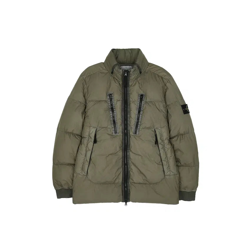 [BUNJANG] Stone Island Crinkle Reps NY Down Jacket / 스톤 아일랜드 가먼트 다이드 크링클랩스 NY 다운 자켓