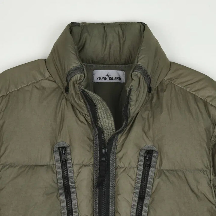 [BUNJANG] Stone Island Crinkle Reps NY Down Jacket / 스톤 아일랜드 가먼트 다이드 크링클랩스 NY 다운 자켓