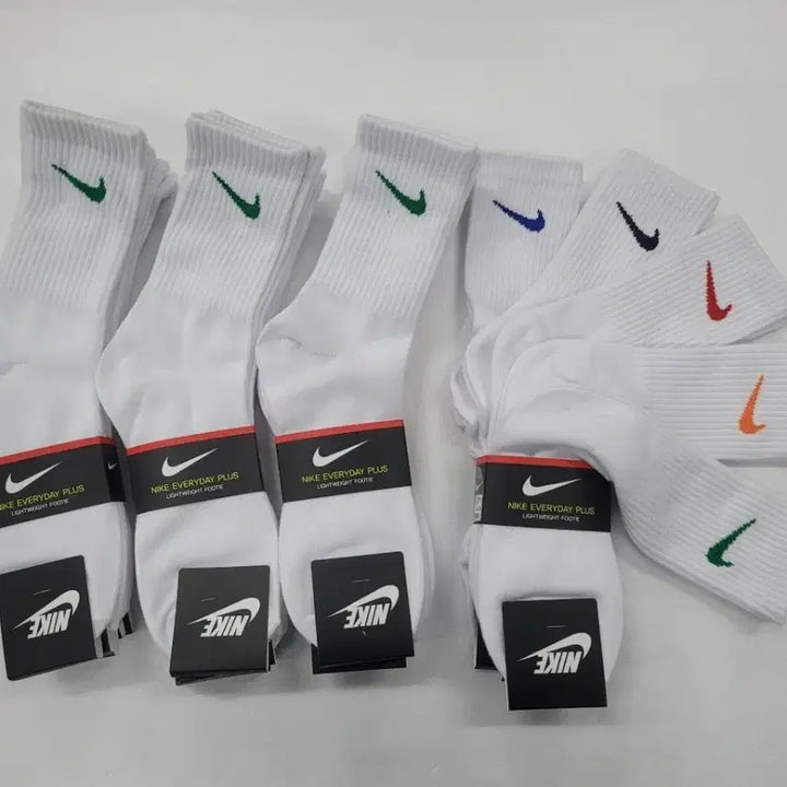 [BUNJANG] Nike Swoosh Socks (20 Pairs) / (무료배송) 나이키 스우시 양말 20켤레