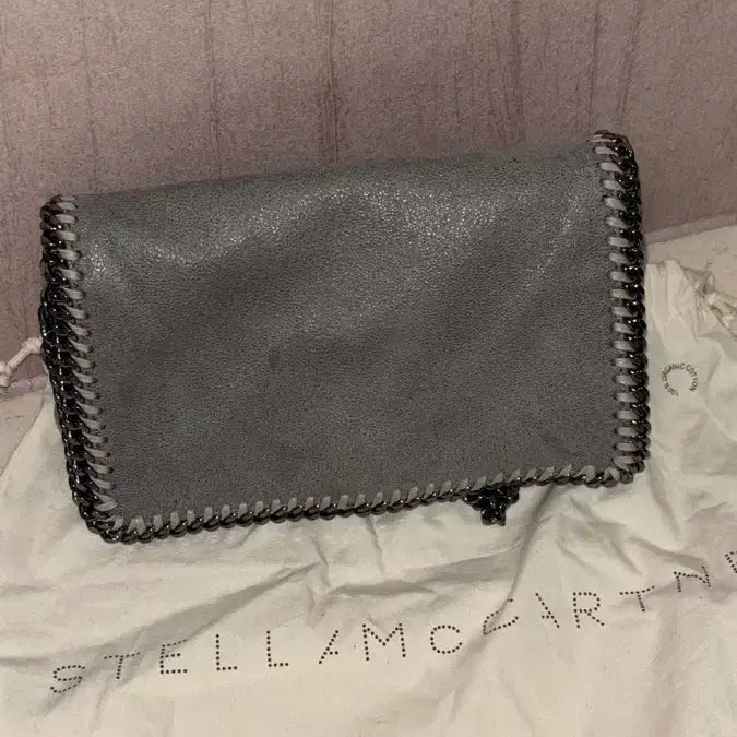 [BUNJANG] Stella McCartney Chain Shoulder Bag Gray / 스텔라 맥카트니 체인 숄더백 그레이