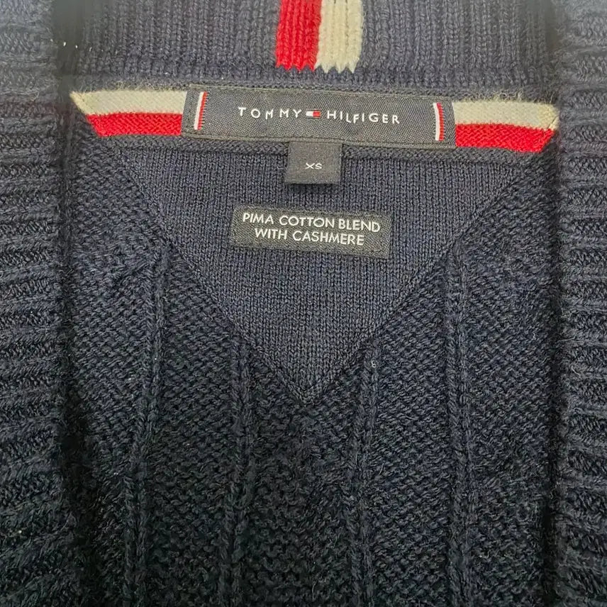 [BUNJANG] Tommy Hilfiger Cable Knit Cardigan (XS) / 타미힐피거 케이블 가디건(XS)