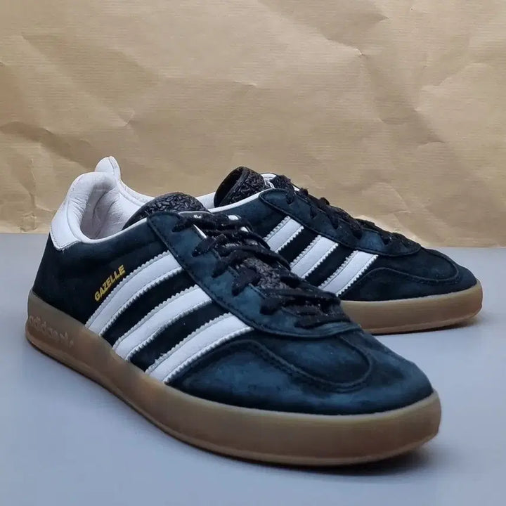 [BUNJANG] Adidas Gazelle Indoor Black Sneakers 240 / 아디다스 가젤 인도어 블랙 스니커즈240