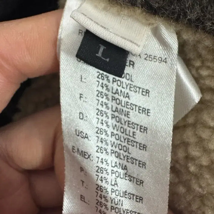 [BUNJANG] Diesel Check Lined Mouton Jacket / 희귀!! 여성 디젤 Diesel 양텰 안감 체크 무스탕 자켓 L