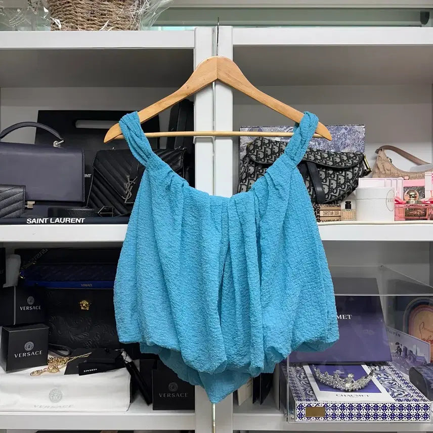 [BUNJANG] O2nd Seersucker Blouse / [ 한섬 ] O2nd 오즈세컨 시어서커 블라우스