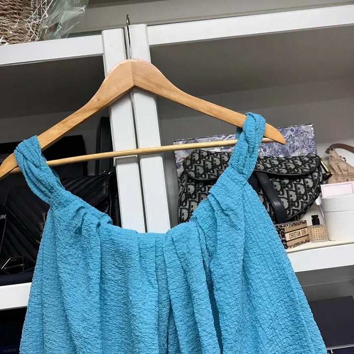 [BUNJANG] O2nd Seersucker Blouse / [ 한섬 ] O2nd 오즈세컨 시어서커 블라우스