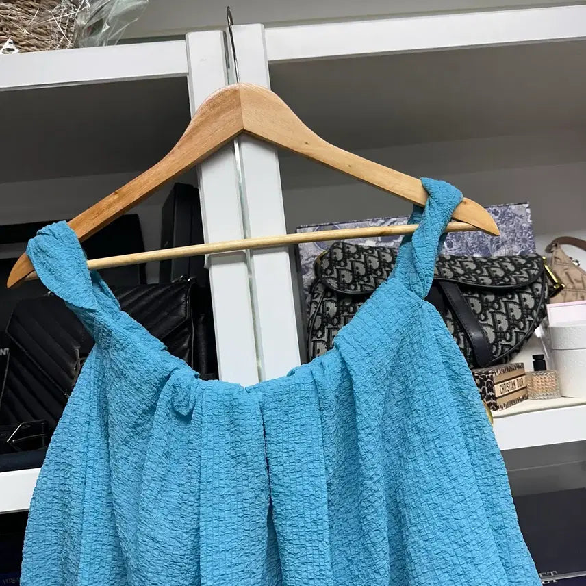 [BUNJANG] O2nd Seersucker Blouse / [ 한섬 ] O2nd 오즈세컨 시어서커 블라우스