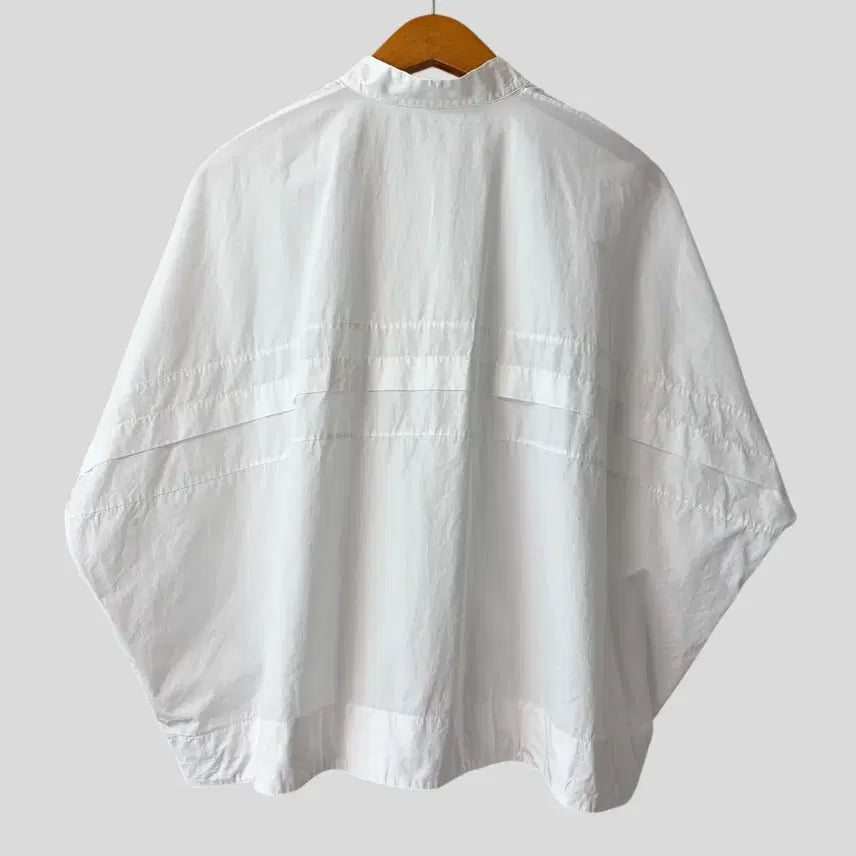 [BUNJANG] Uniqlo + J Supima Cotton Dolman 7-Sleeve Shirt / (여성S)유니클로+J 수피마코튼 돌먼 7부 슬리브 셔츠