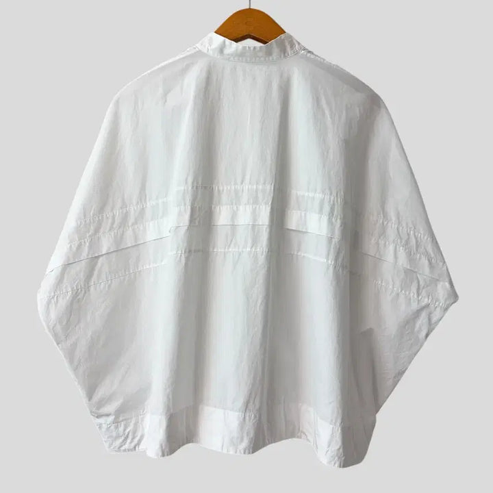 [BUNJANG] Uniqlo + J Supima Cotton Dolman 7-Sleeve Shirt / (여성S)유니클로+J 수피마코튼 돌먼 7부 슬리브 셔츠