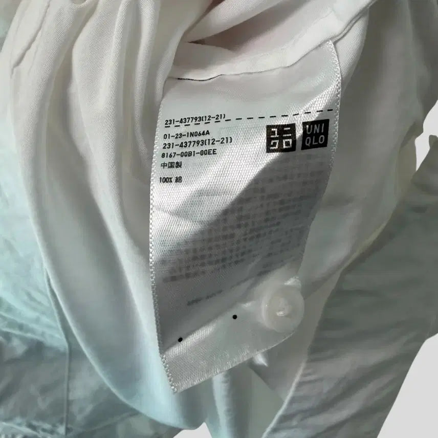 [BUNJANG] Uniqlo + J Supima Cotton Dolman 7-Sleeve Shirt / (여성S)유니클로+J 수피마코튼 돌먼 7부 슬리브 셔츠