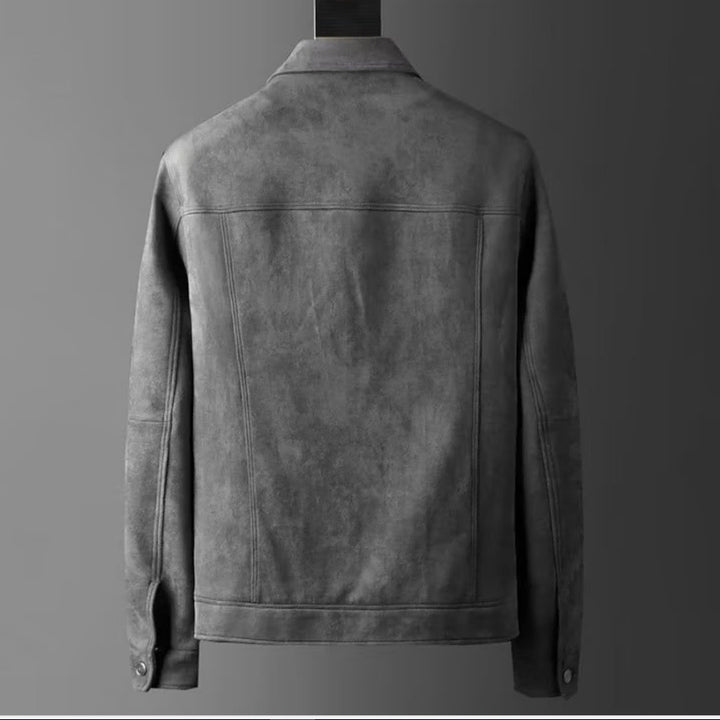 [SOLD OUT] 남자 스웨이드자켓 봄 가을코디 라이더자켓