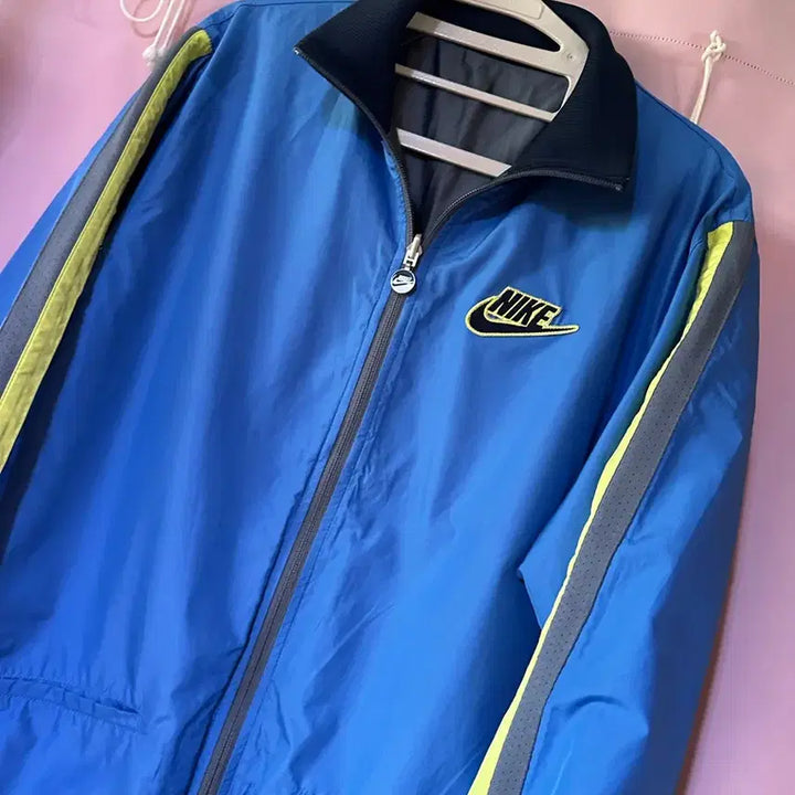 [BUNJANG] Nike Reversible Old School Windbreaker Jacket / 나이키 리버시블 집업 나이키 올드스쿨 대장 희귀 바람막이 자켓 양면집업