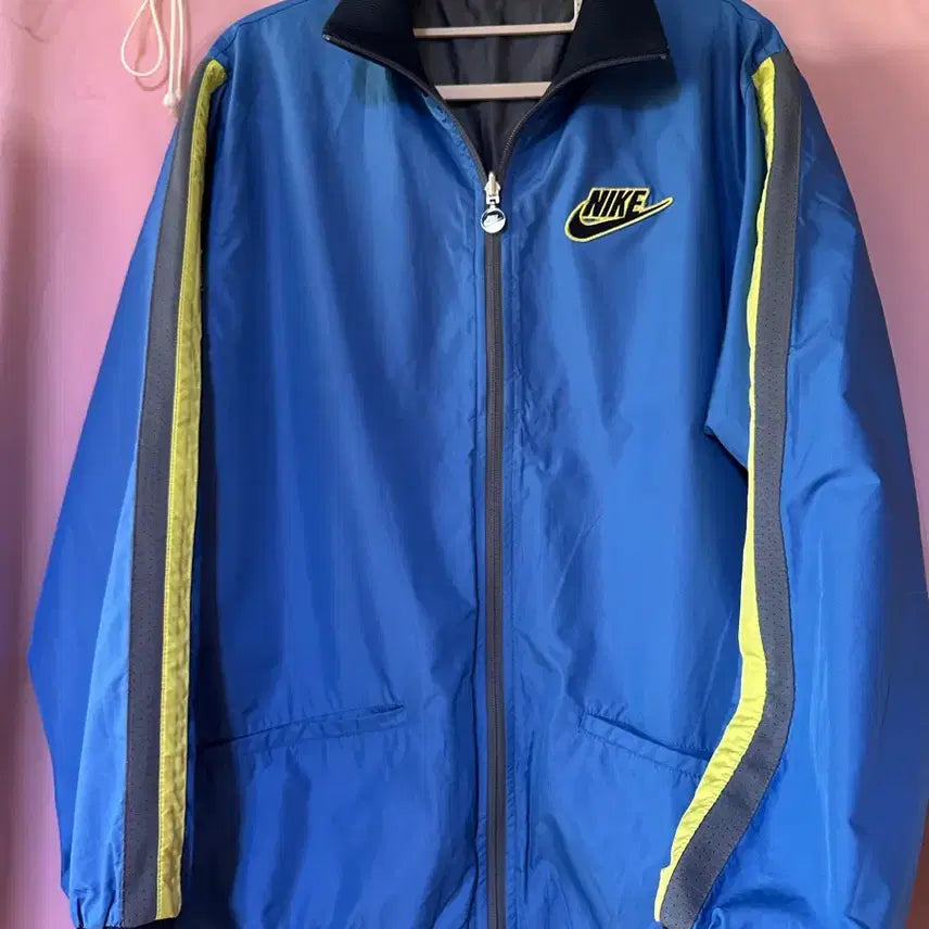 [BUNJANG] Nike Reversible Old School Windbreaker Jacket / 나이키 리버시블 집업 나이키 올드스쿨 대장 희귀 바람막이 자켓 양면집업