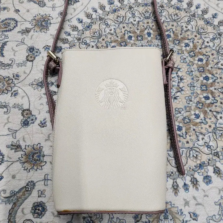 [BUNJANG] Starbucks Ivory Mini Crossbag / 스타벅스 아이보리 미니크로스백