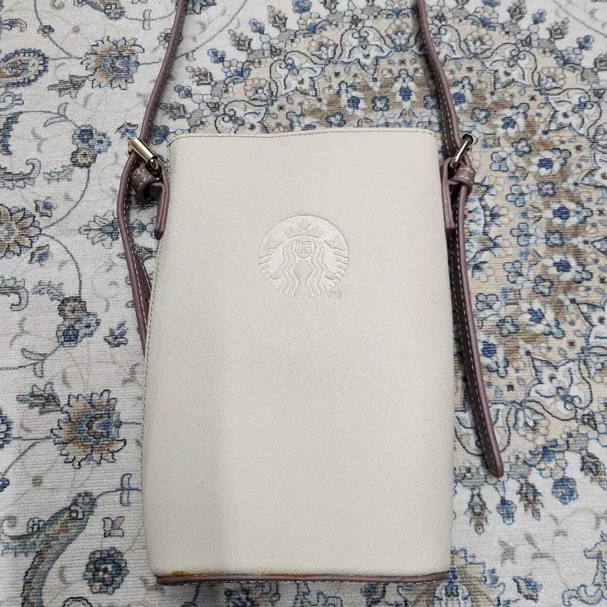 [BUNJANG] Starbucks Ivory Mini Crossbag / 스타벅스 아이보리 미니크로스백
