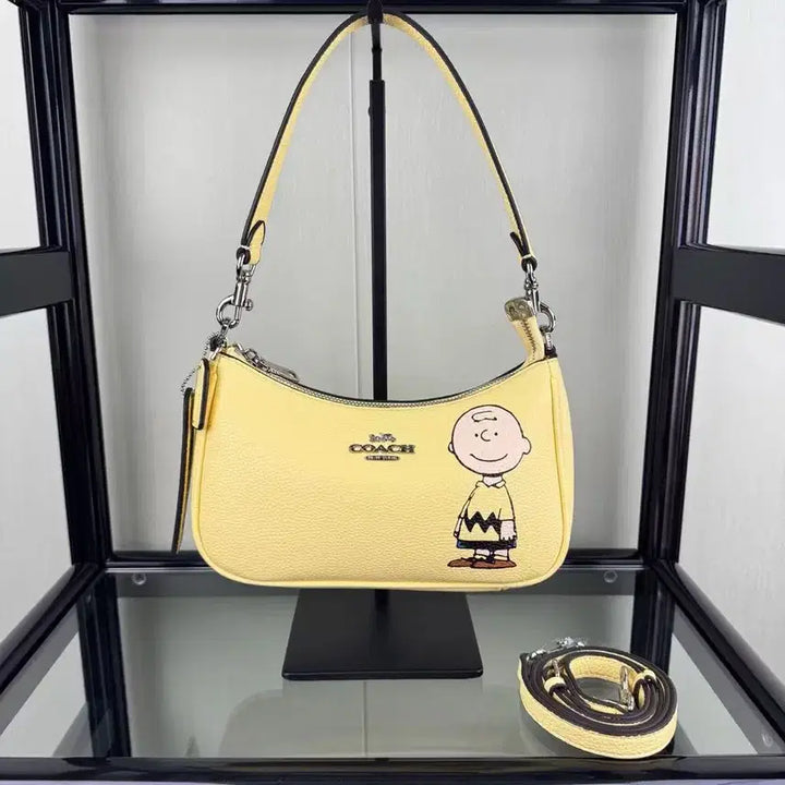 [BUNJANG] Coach Teri25 Crossbody Bag / 피치피너츠 콜라보레이션 Teri25 캐릭터 프린트