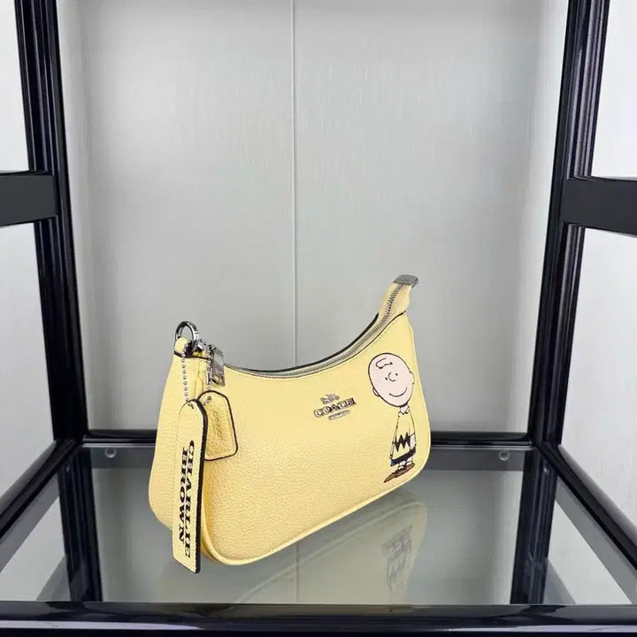 [BUNJANG] Coach Teri25 Crossbody Bag / 피치피너츠 콜라보레이션 Teri25 캐릭터 프린트
