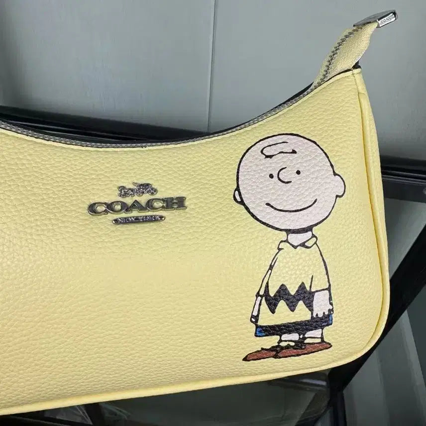 [BUNJANG] Coach Teri25 Crossbody Bag / 피치피너츠 콜라보레이션 Teri25 캐릭터 프린트