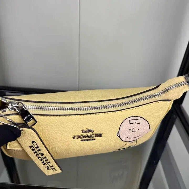 [BUNJANG] Coach Teri25 Crossbody Bag / 피치피너츠 콜라보레이션 Teri25 캐릭터 프린트