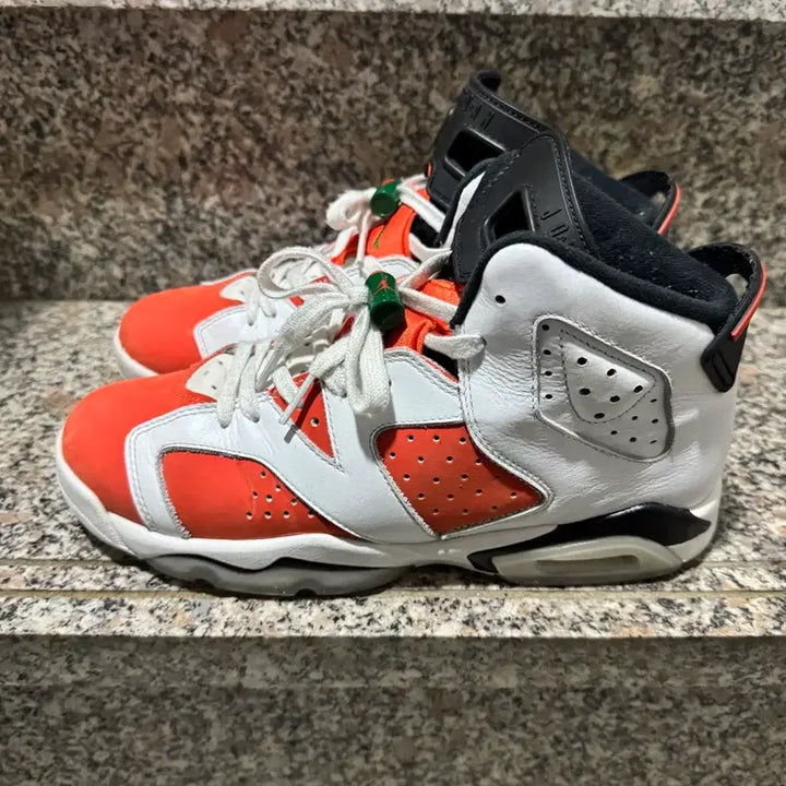 [BUNJANG] Nike Air Jordan 6 Gatorade Starfish Sneakers / 나이키 에어 조던 6 게토레이 250 스타피쉬