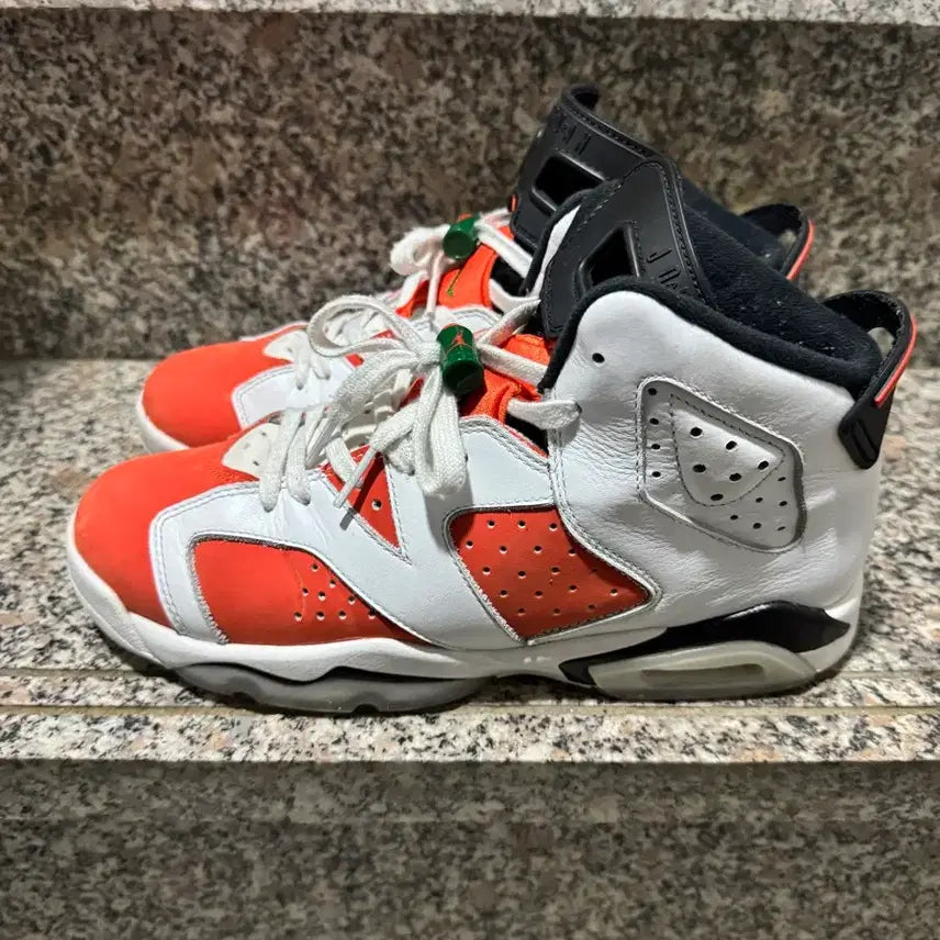 [BUNJANG] Nike Air Jordan 6 Gatorade Starfish Sneakers / 나이키 에어 조던 6 게토레이 250 스타피쉬
