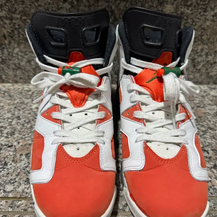 [BUNJANG] Nike Air Jordan 6 Gatorade Starfish Sneakers / 나이키 에어 조던 6 게토레이 250 스타피쉬