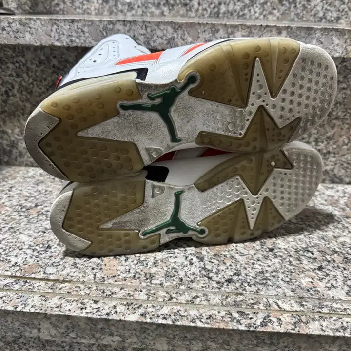 [BUNJANG] Nike Air Jordan 6 Gatorade Starfish Sneakers / 나이키 에어 조던 6 게토레이 250 스타피쉬