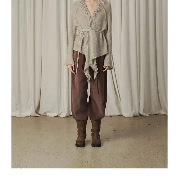 [BUNJANG] VERSO Kid Mohair Cardigan Gray / VERSO 베르소 키드 모헤어 가디건 그레이 색상