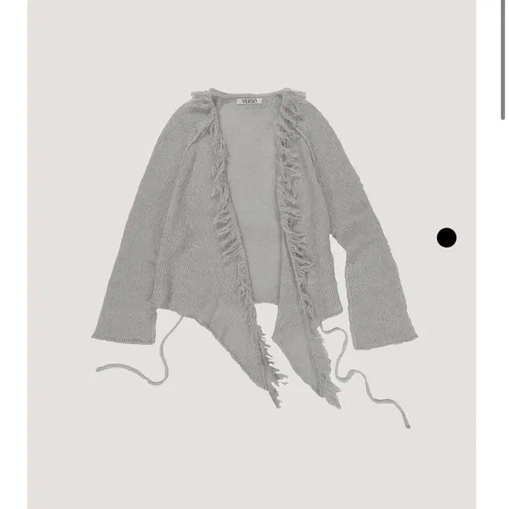 [BUNJANG] VERSO Kid Mohair Cardigan Gray / VERSO 베르소 키드 모헤어 가디건 그레이 색상
