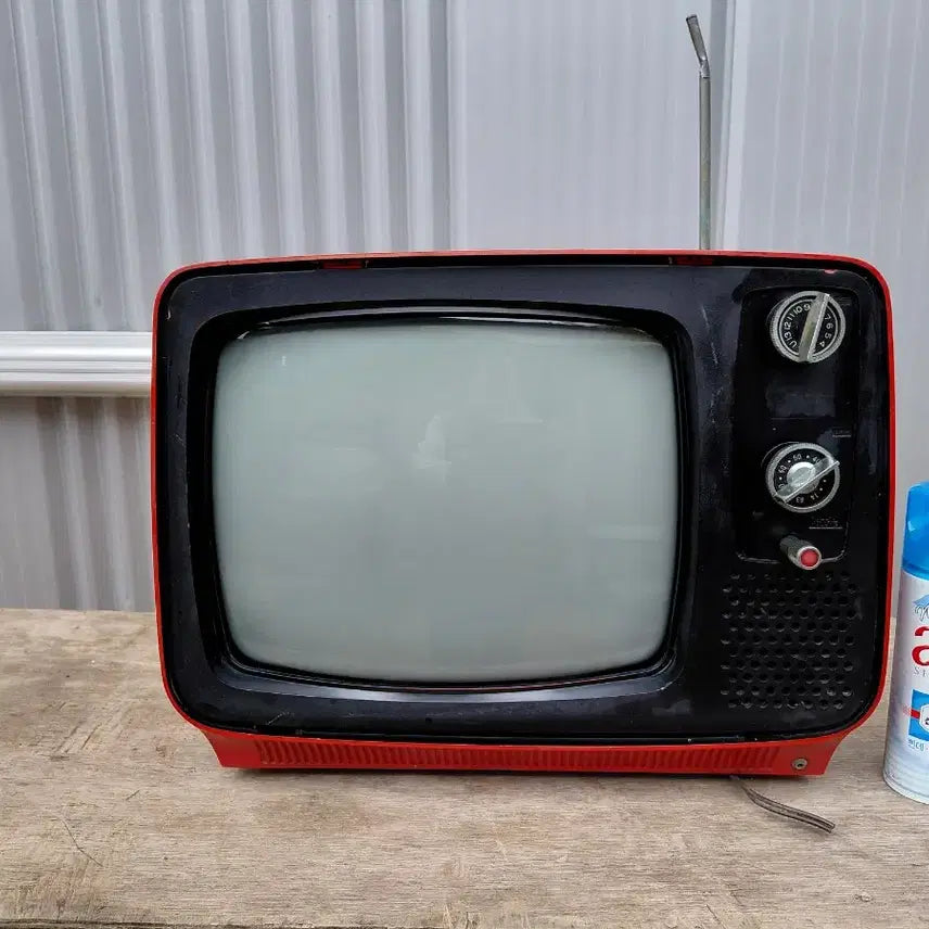[BUNJANG] Goldstar 12-inch Black and White TV / 골드스타/12인치 흑백 티비 (근대사)