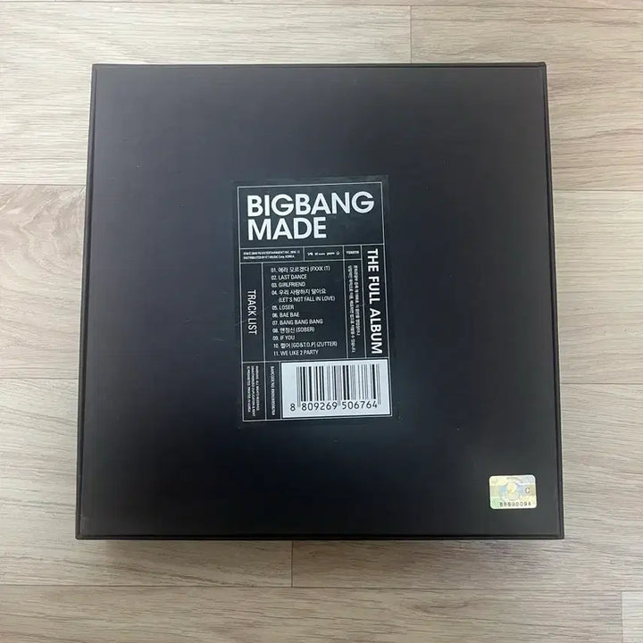 [BUNJANG] BIGBANG MADE TOP Version Album + Photocard / 빅뱅 메이드 풀앨범 탑 버전 포카포함