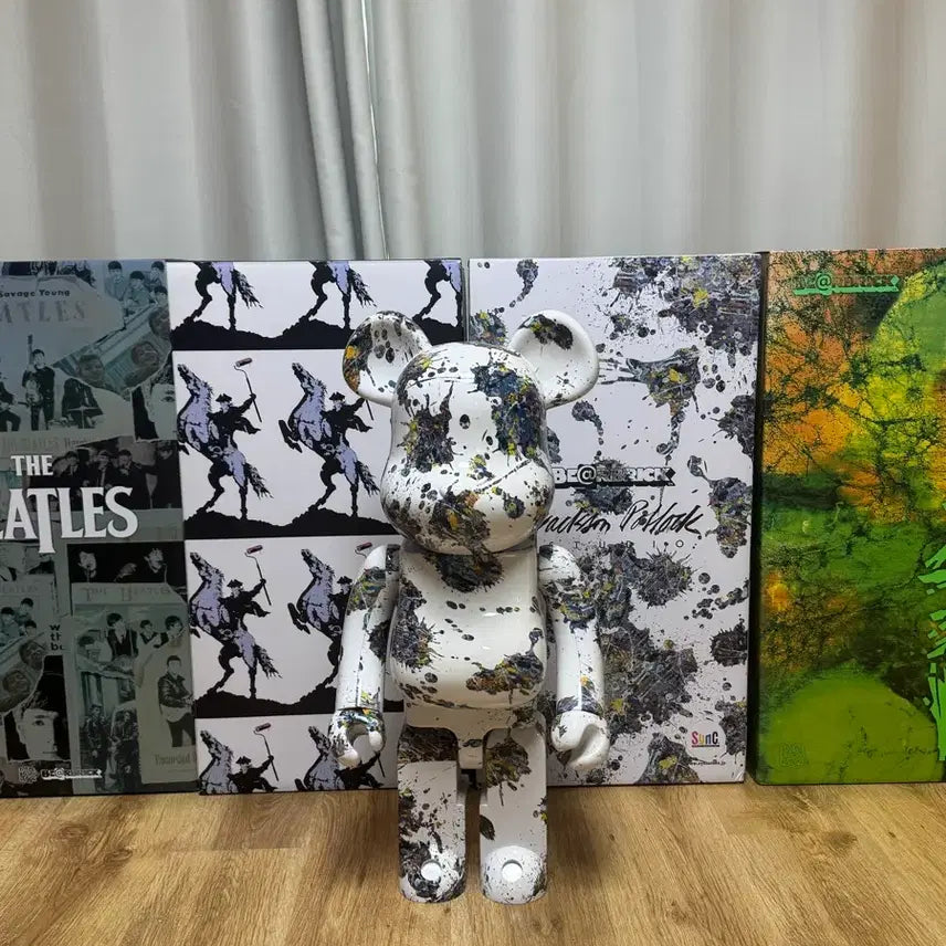 [BUNJANG] Bearbrick Jackson Pollock 1000% / 베어브릭1000% 잭슨폴락