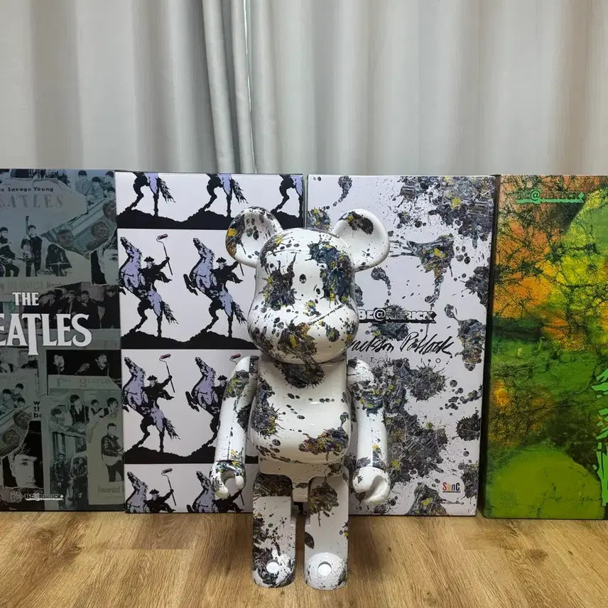 [BUNJANG] Bearbrick Jackson Pollock 1000% / 베어브릭1000% 잭슨폴락
