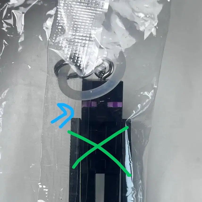 [BUNJANG] Bandai Minecraft Steve &amp; TNT Character Keyring / 반다이 마인크래프트 캐릭터 키링 가챠폰 메지루시