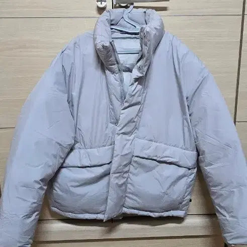 [BUNJANG] Spao Short Padded Jacket Light Gray L / 스파오 숏패딩 라이트 그레이 L 새상품