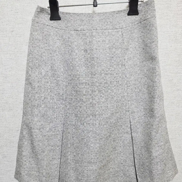 [BUNJANG] Tweed Pleated Midi Skirt / 트위드 플리츠 미디 스커트