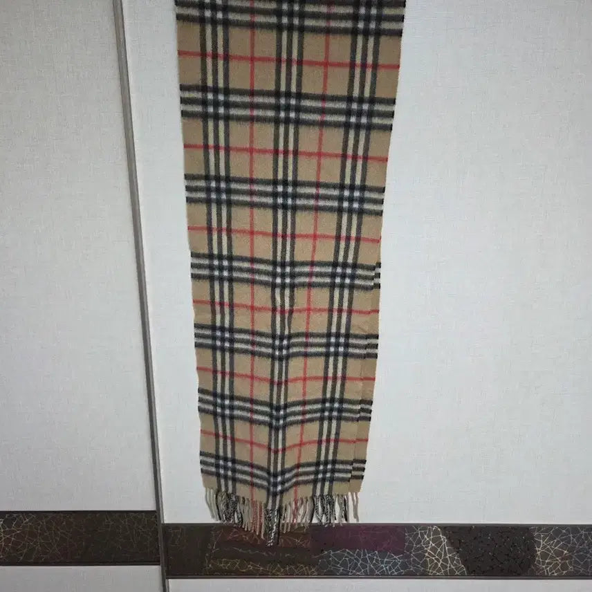 [SOLD OUT] 버버리 노바체크 캐시미어 머플러