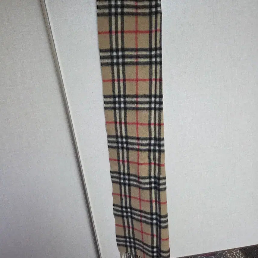 [SOLD OUT] 버버리 노바체크 캐시미어 머플러