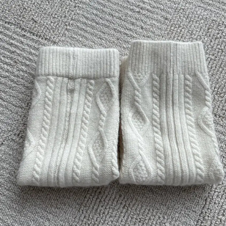 [BUNJANG] The Barnet Ivory Leg Warmers / 더바넷 레그워머 아이보리