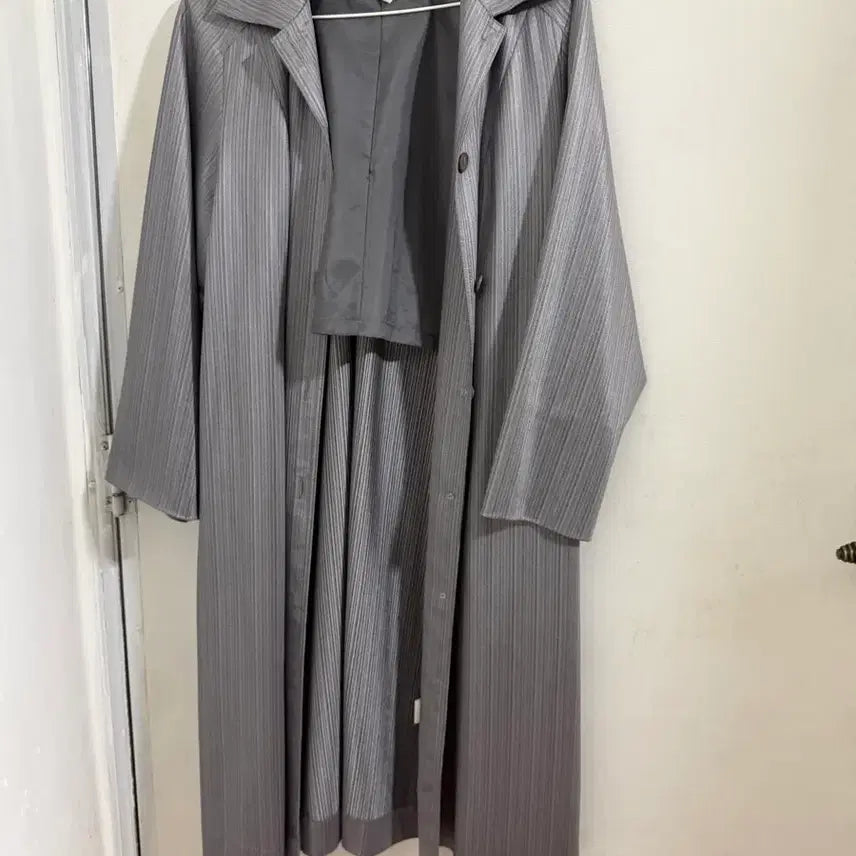 [BUNJANG] Vintage Striped Suit Jacket / 빈티지 여성복 스트라이프 정장 자켓