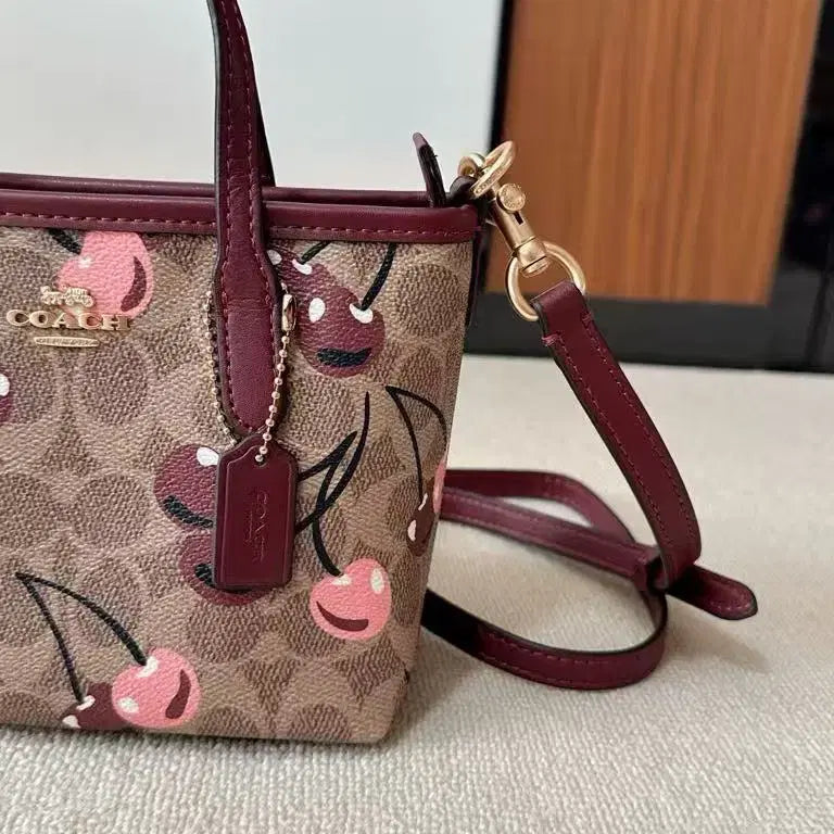 [BUNJANG] Coach Mini City Tote Crossbody Bag / 미니 시티 미니 토트 크로스 만두 가방
